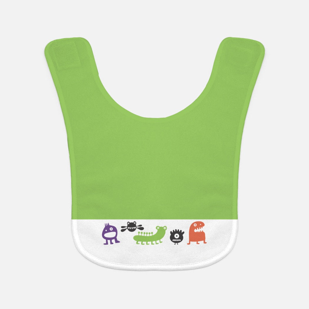 Monster Madness 2 Baby Bib