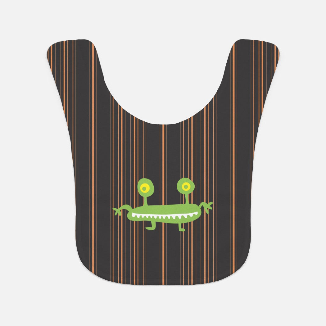 Green Ghoul Baby Bib