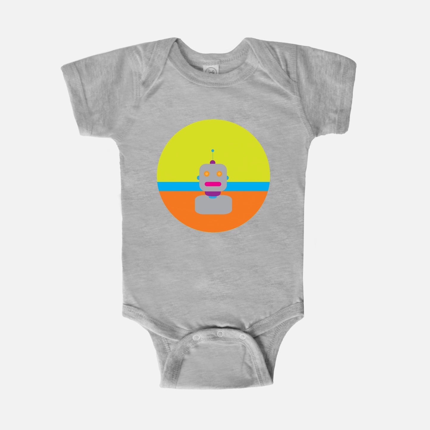 Rhetorical Robot Short-Sleeve Baby Bodysuit