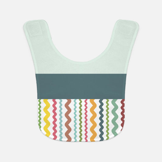 Birdie Squiggles Baby Bib