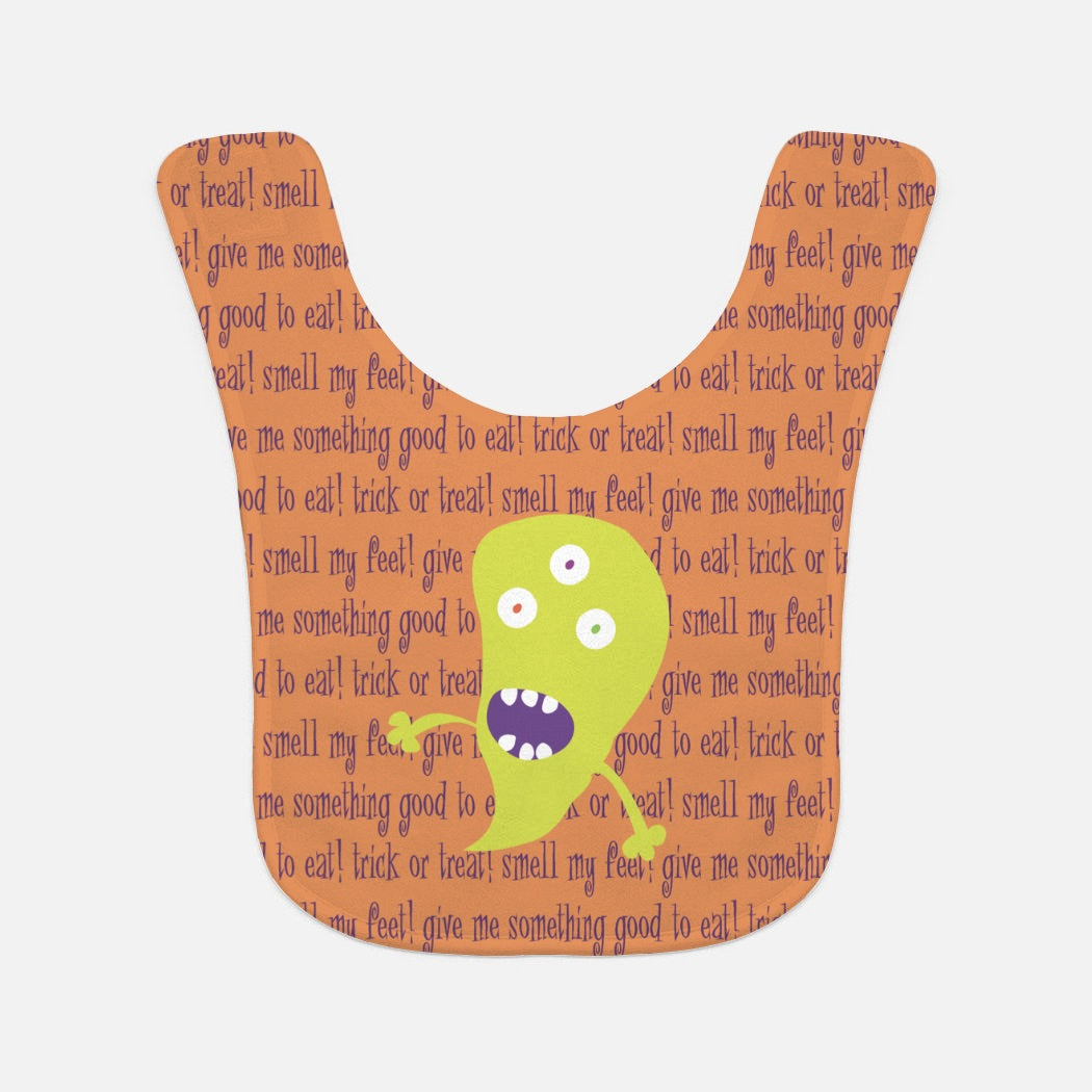 Green Golem Baby Bib