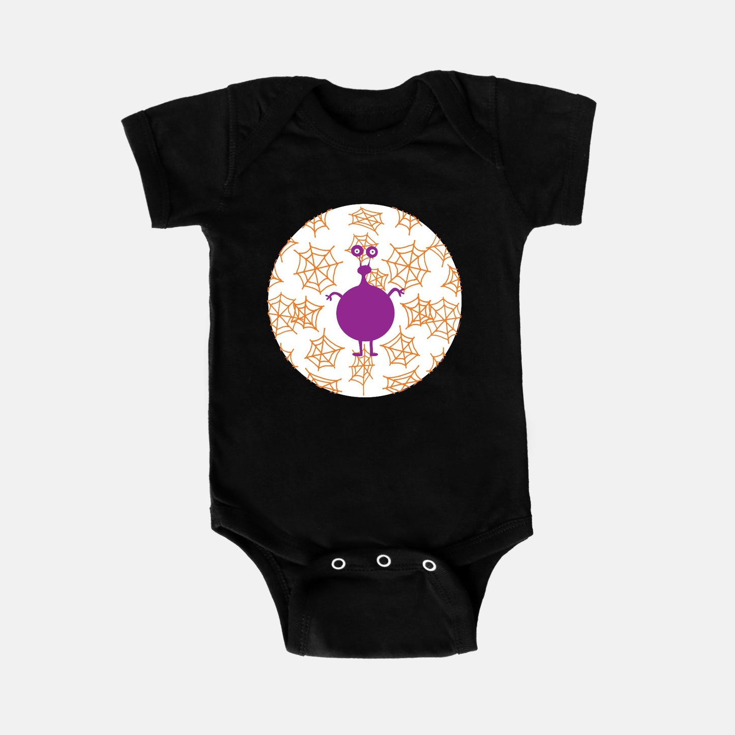 Sea Serpent Short-Sleeve Baby Bodysuit