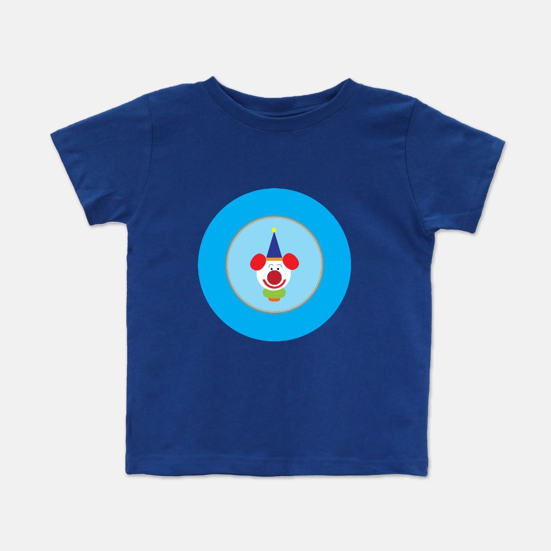 Laughing Clown Short-Sleeve Toddler Tee