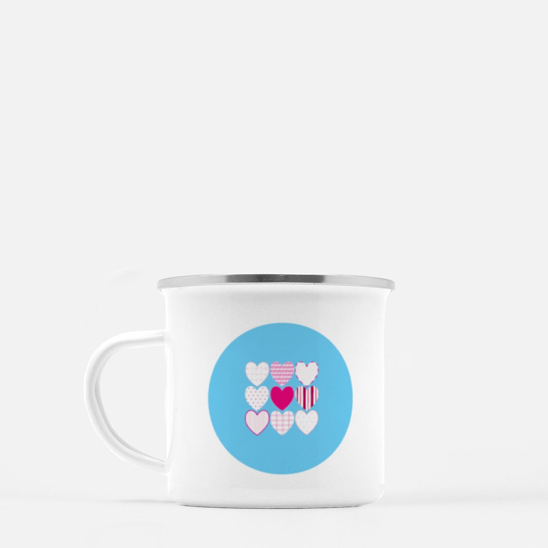 Happy Hearts 10-oz. Camp Mug