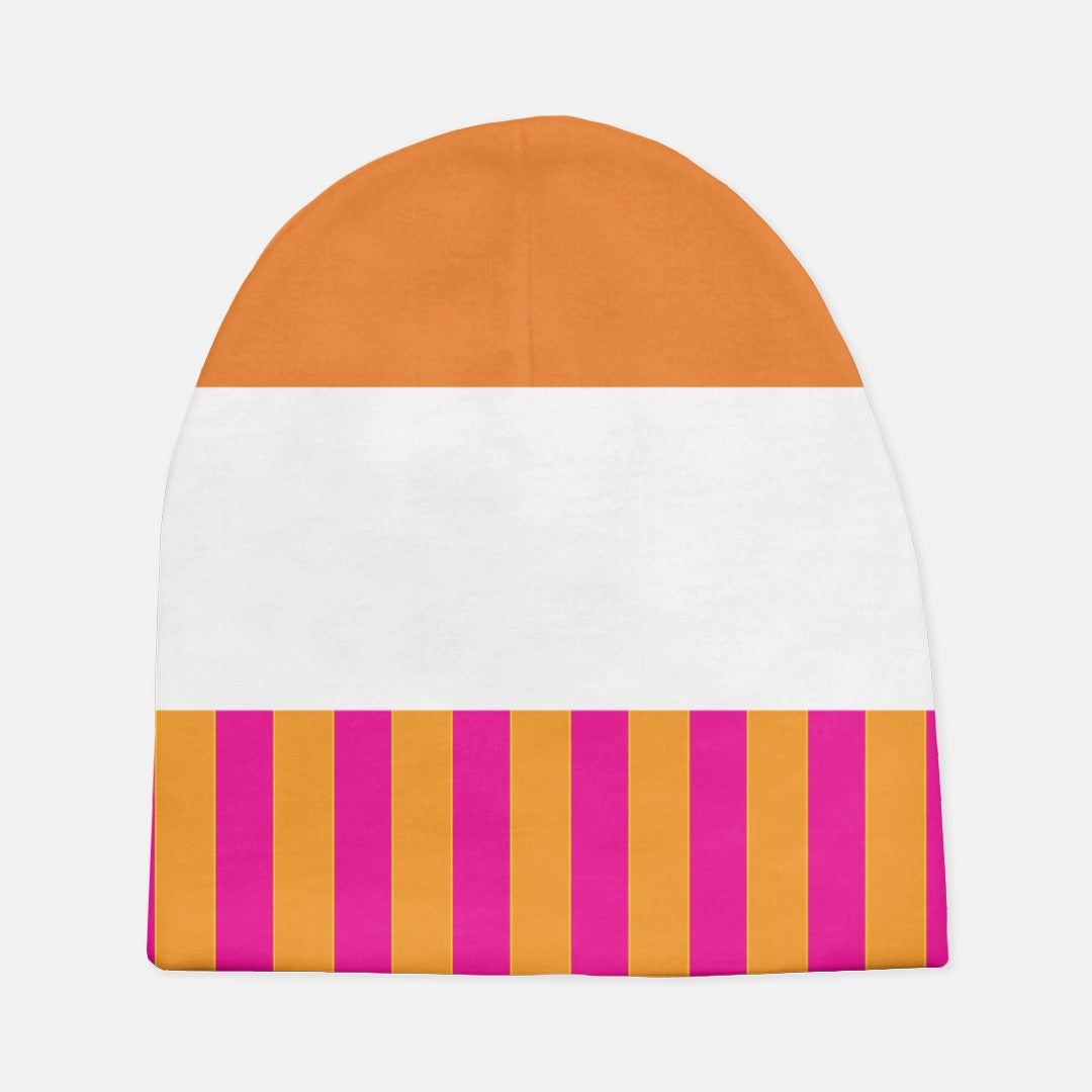 Courageous Cupcake Coordinating Baby Beanie Hat