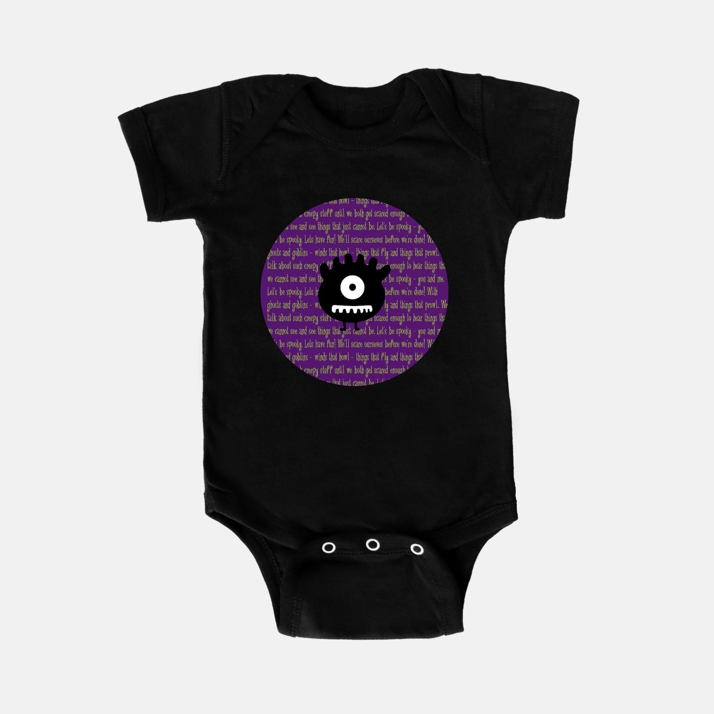 Wacky Warlock Short-Sleeve Baby Bodysuit