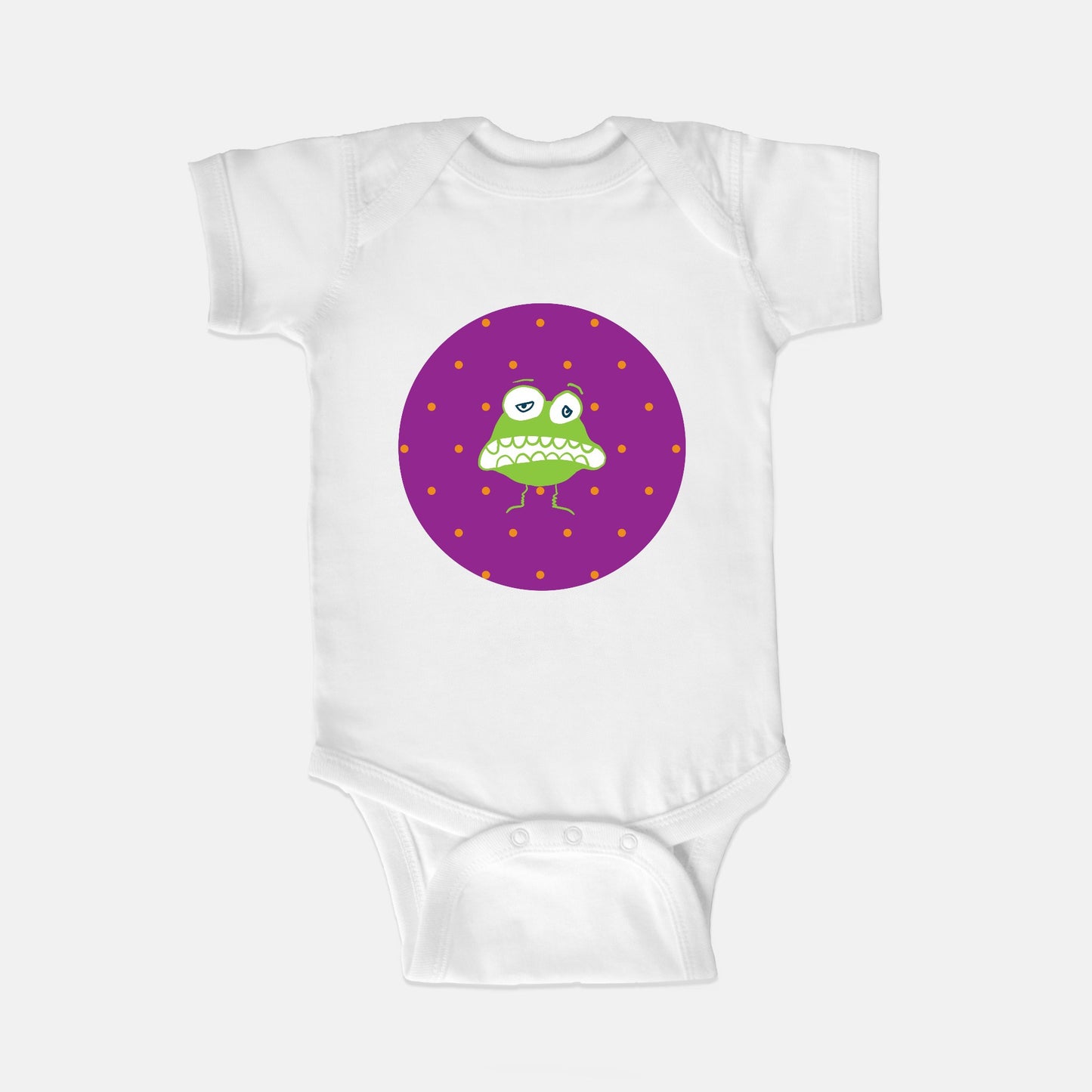 Greedy Goblin Short-Sleeve Baby Bodysuit