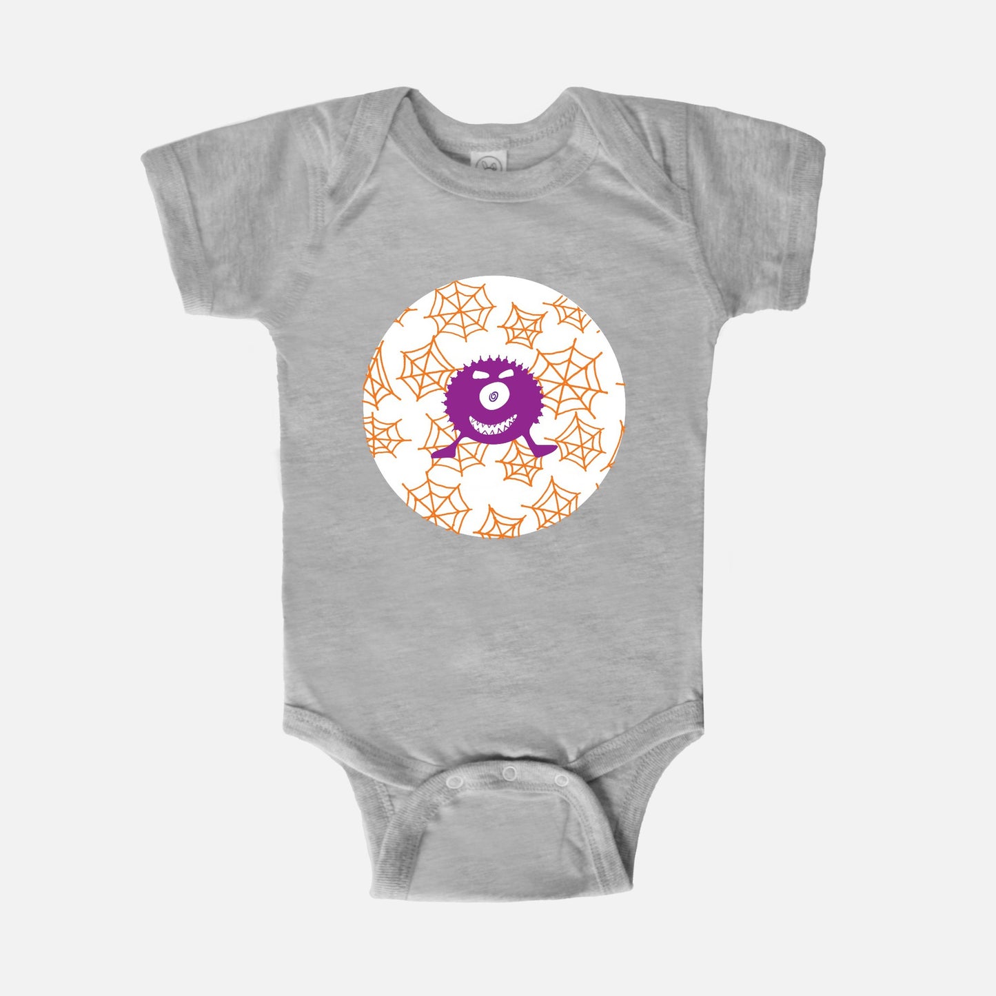 Violet Villain Short-Sleeve Baby Bodysuit