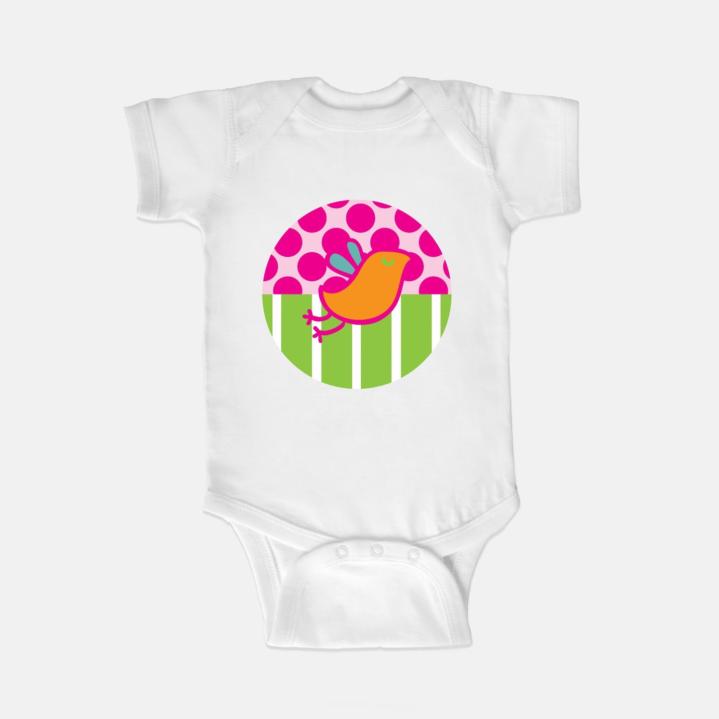 Watermelon Vibes Short-Sleeve Baby Bodysuit