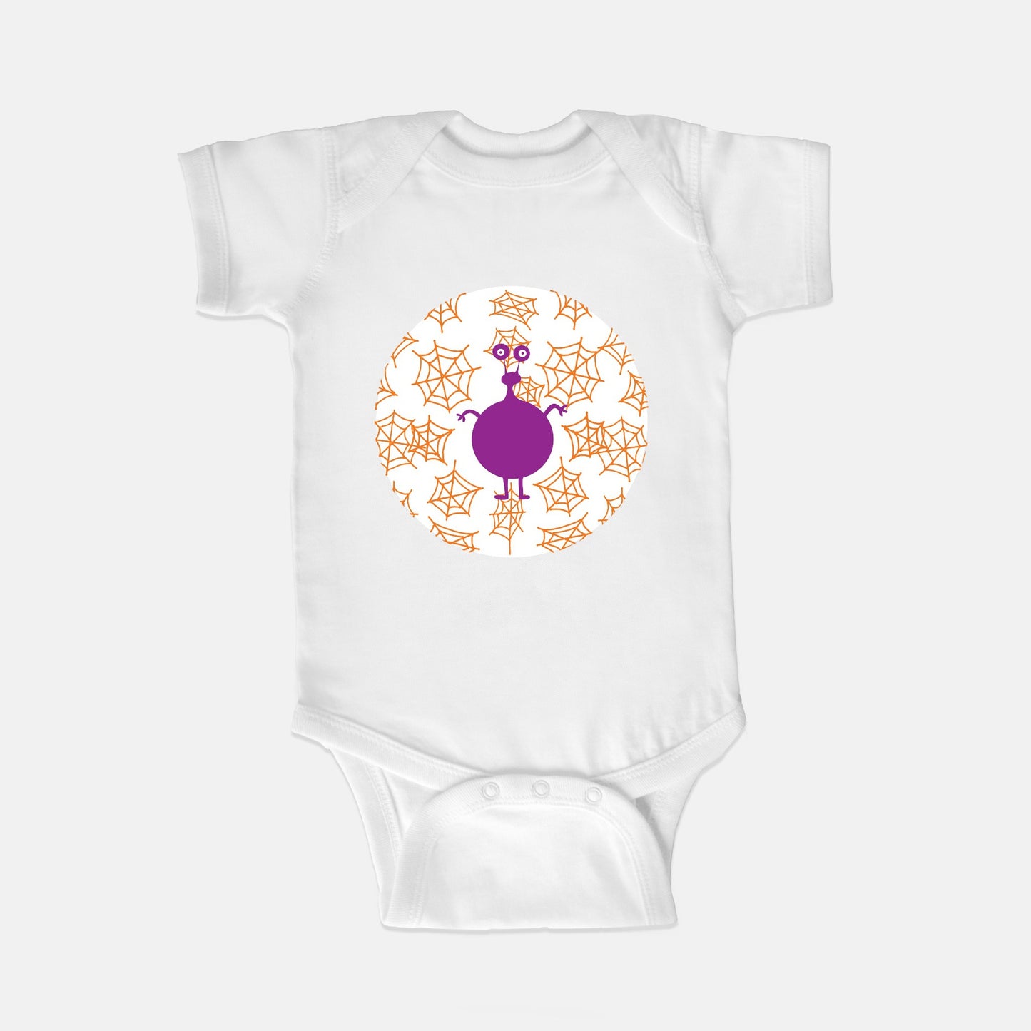 Sea Serpent Short-Sleeve Baby Bodysuit