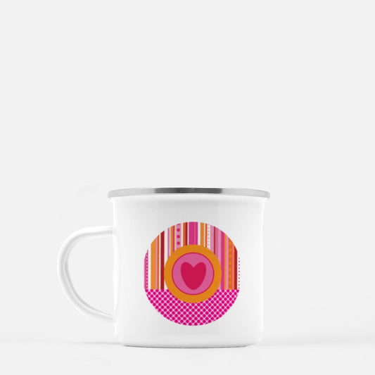 Powerful Pink Paint 10-oz. Camp Mug