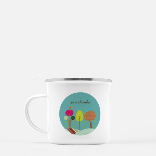 Give Thanks 10-oz. Camp Mug