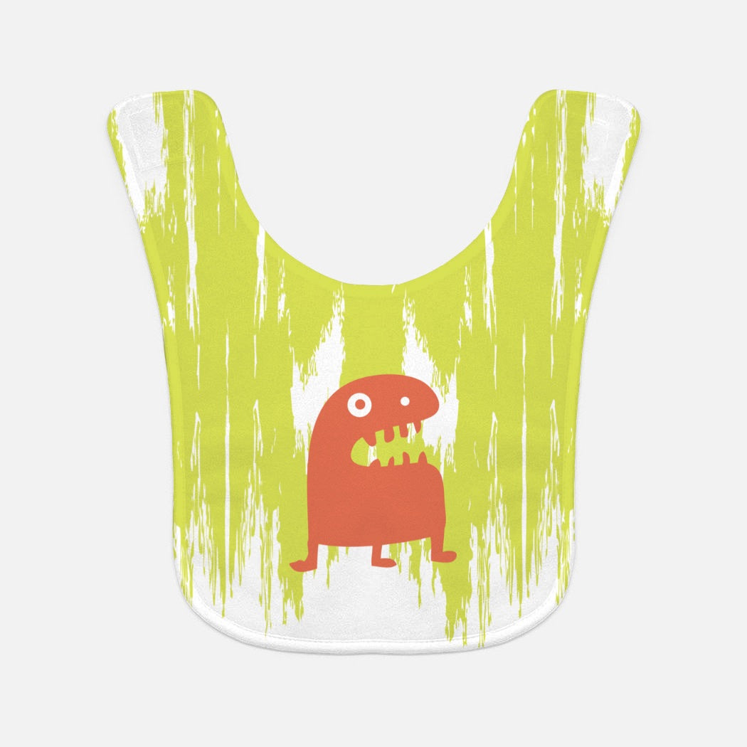 Treacherous Troll Baby Bib