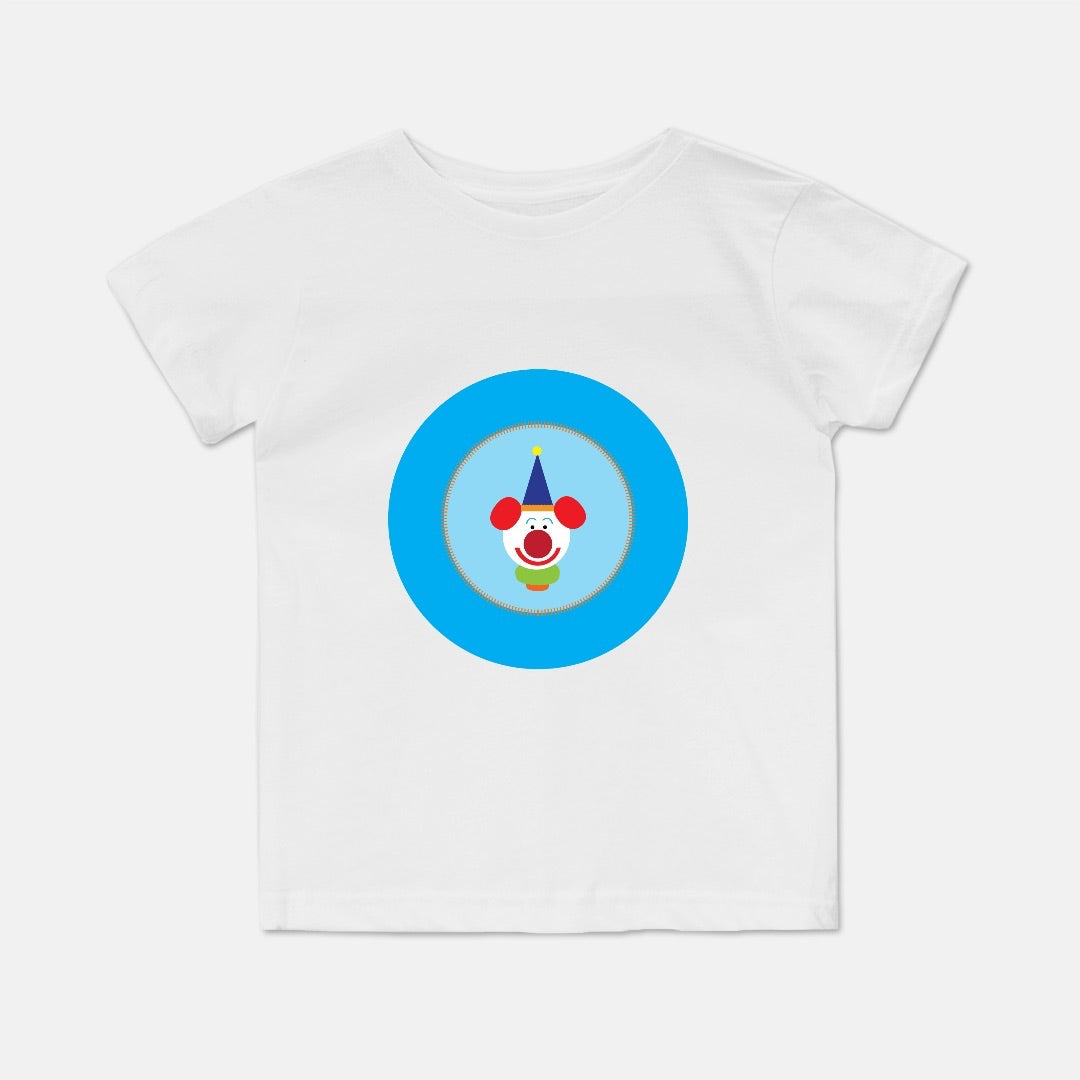 Laughing Clown Short-Sleeve Toddler Tee