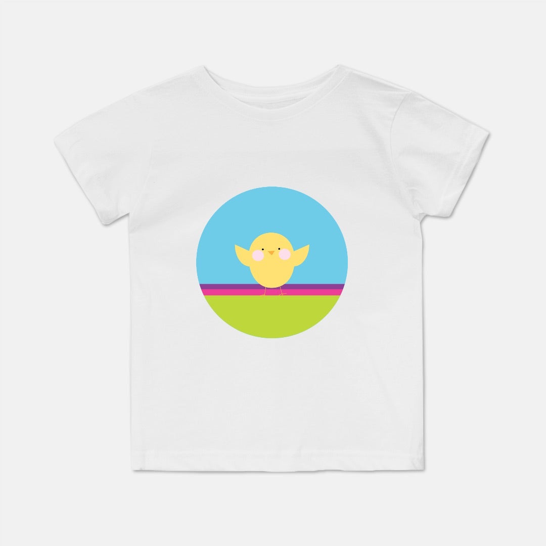 Happy Chick Short-Sleeve Toddler Tee