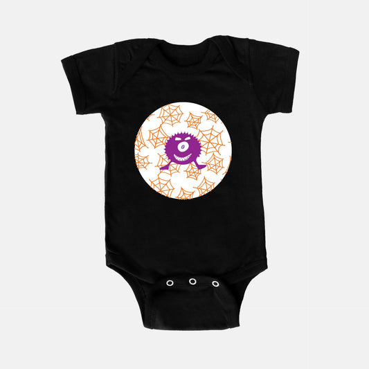 Violet Villain Short-Sleeve Baby Bodysuit