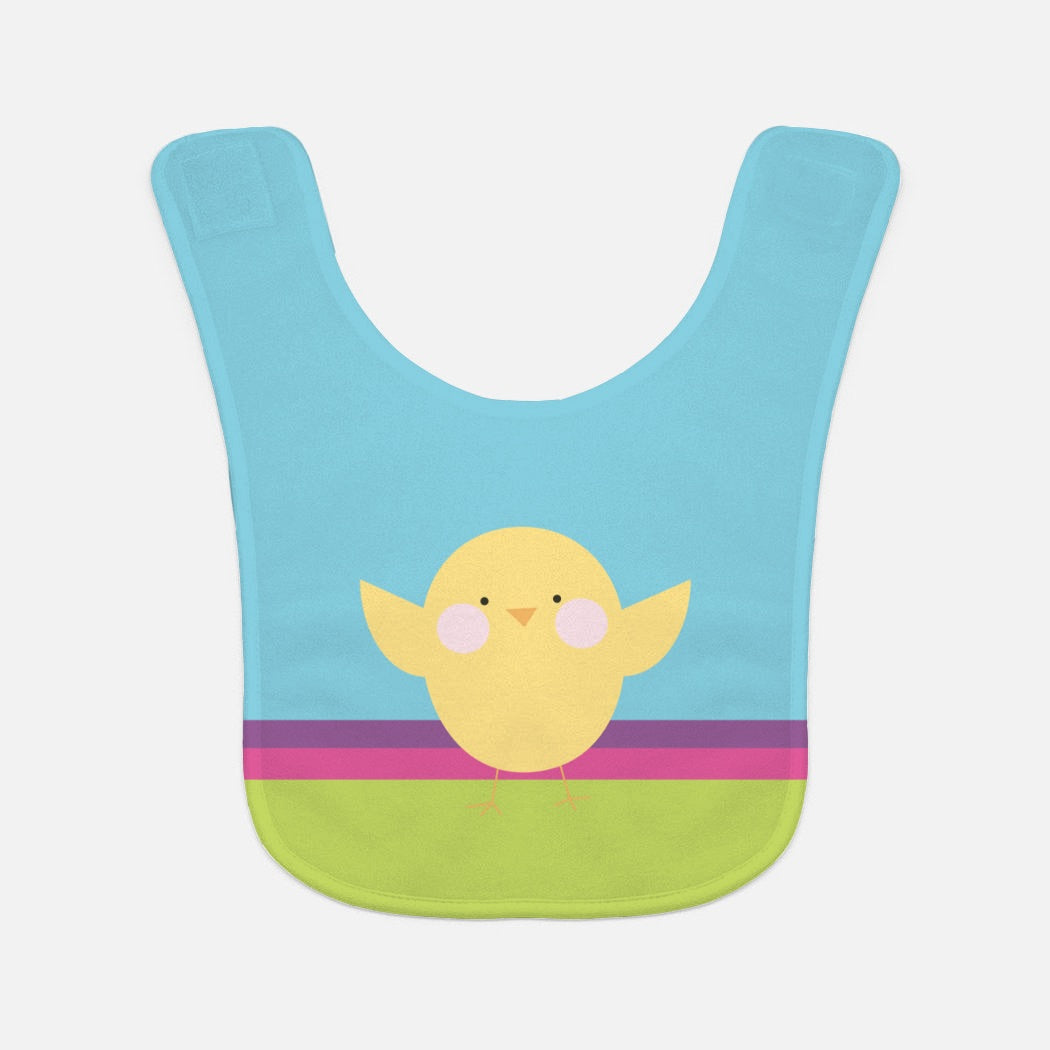 Happy Chick Baby Bib