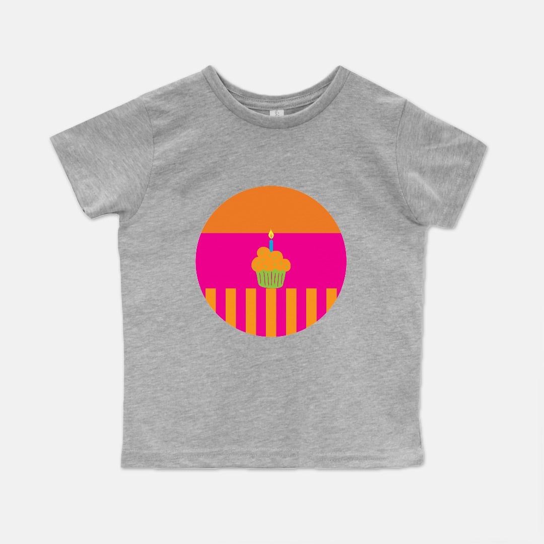 Courageous Cupcake Short-Sleeve Toddler Tee