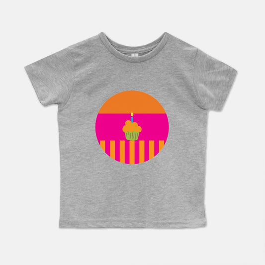 Courageous Cupcake Short-Sleeve Toddler Tee