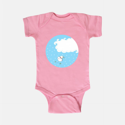 Winter Wonderland Let’s Skate! Short-Sleeve Baby Bodysuit