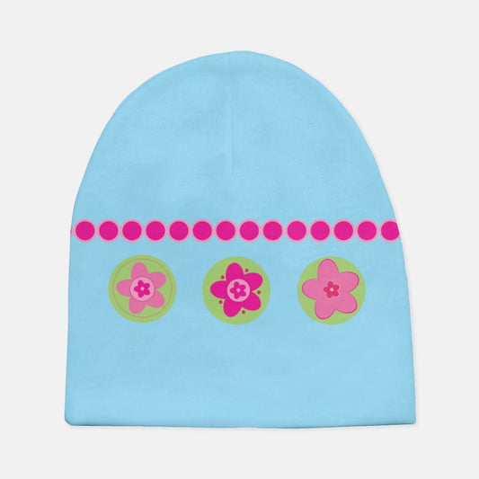 Forever Flowers Baby Beanie Hat