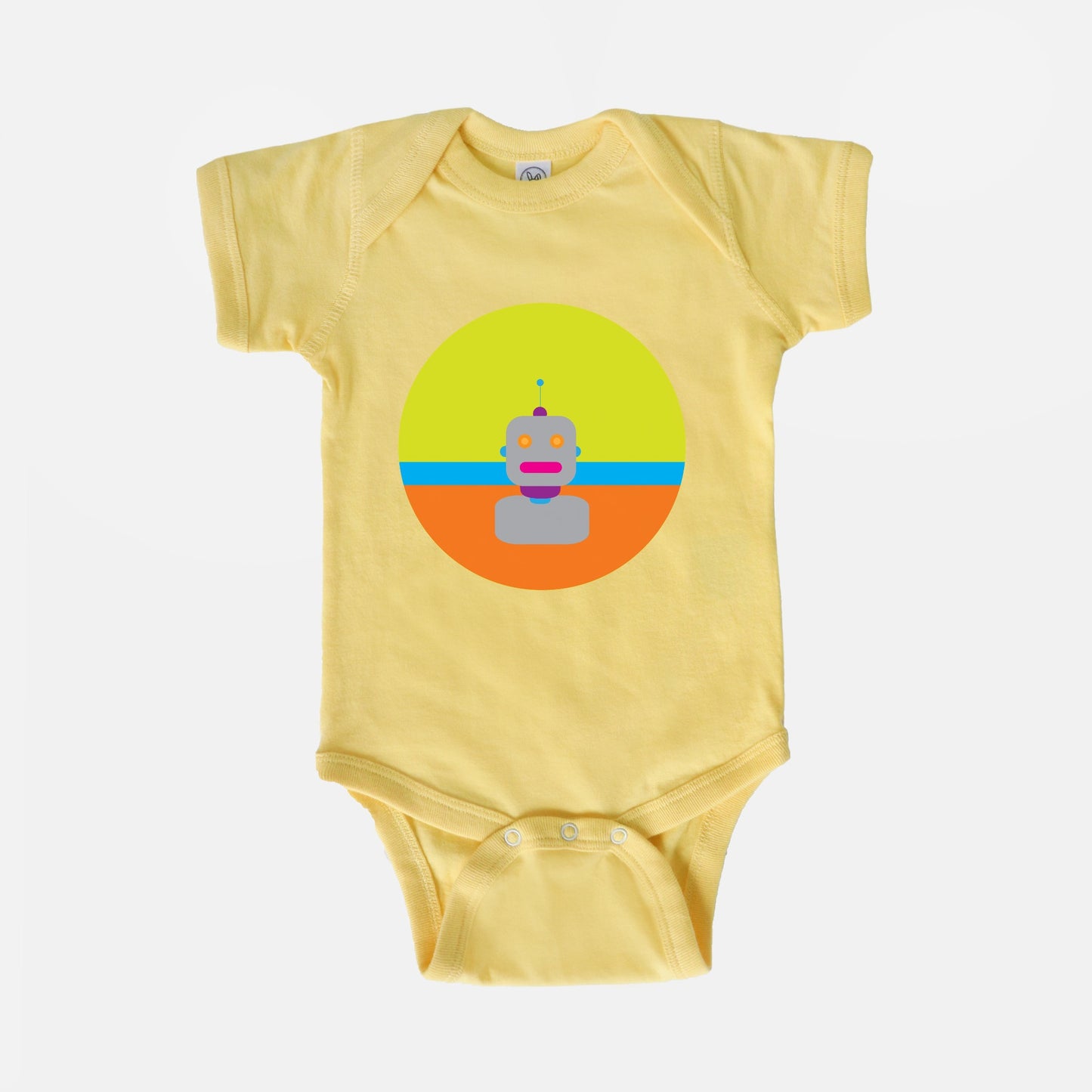 Rhetorical Robot Short-Sleeve Baby Bodysuit