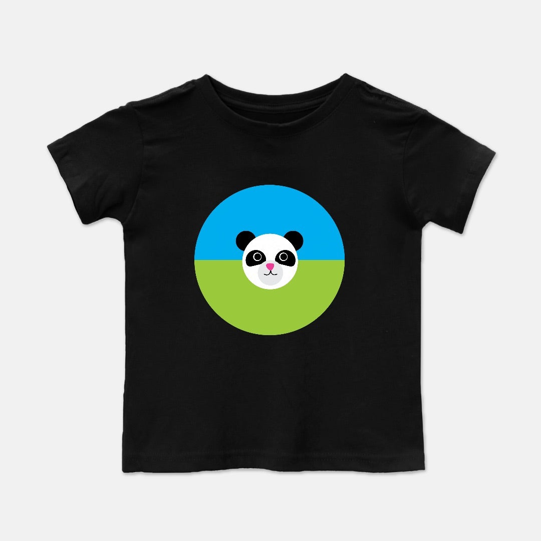 Furry Friends Panda Short-Sleeve Toddler Tee