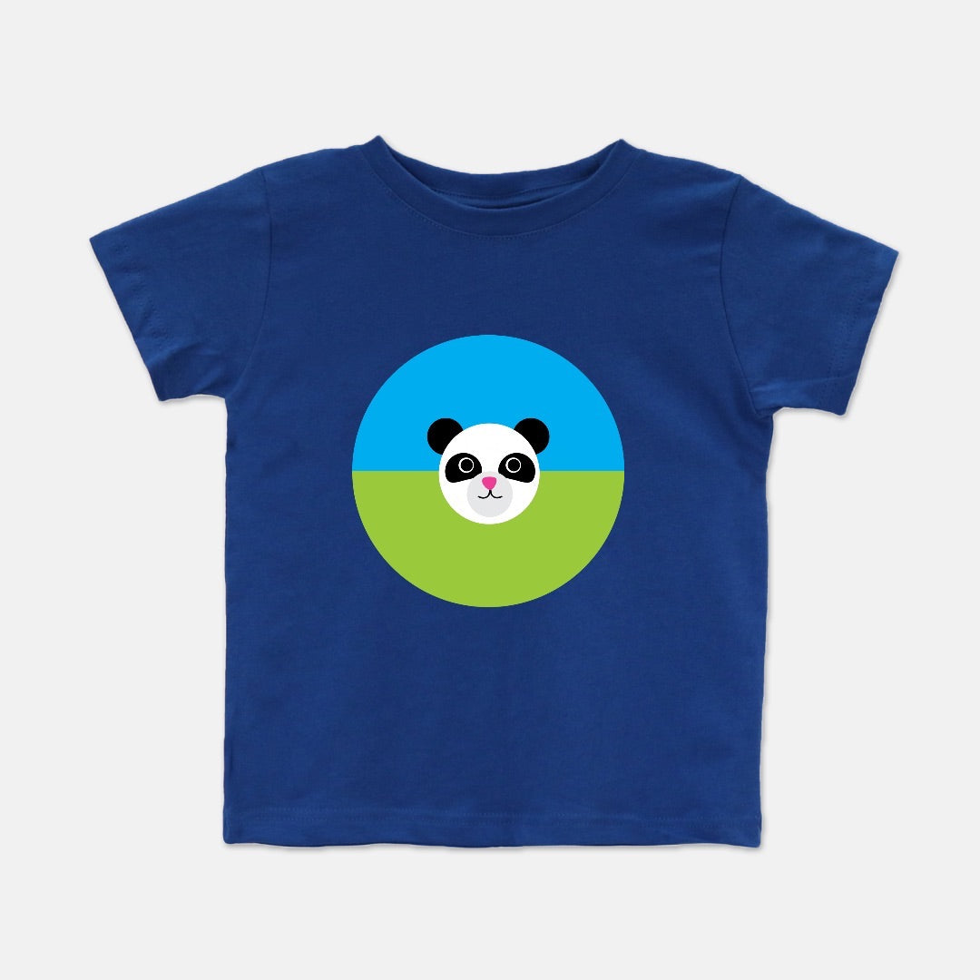 Furry Friends Panda Short-Sleeve Toddler Tee