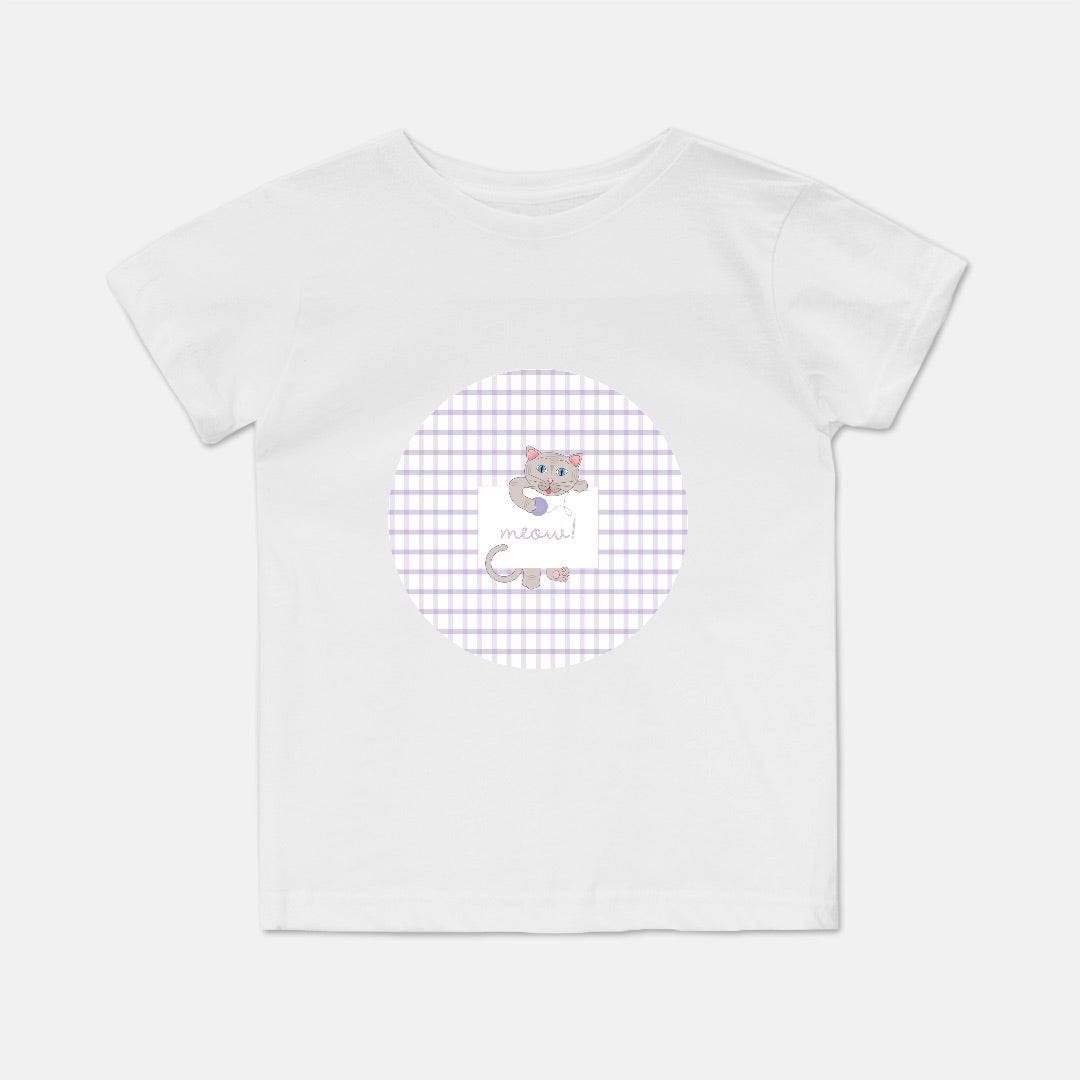 Kitty Cat Short-Sleeve Toddler Tee