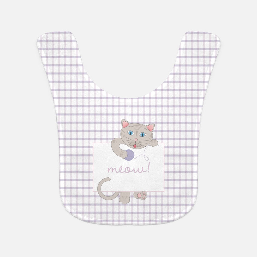 Kitty Cat Baby Bib