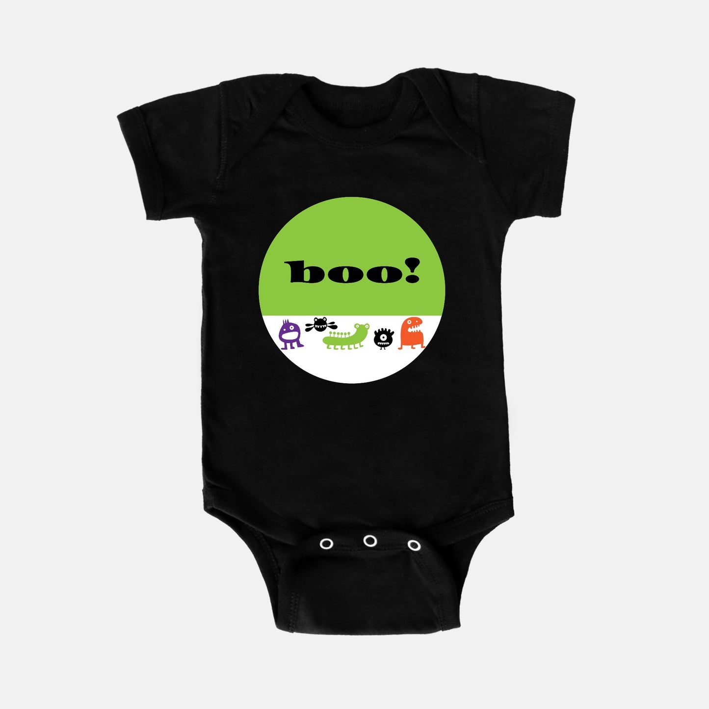 Monster Madness 2 Short-Sleeve Baby Bodysuit