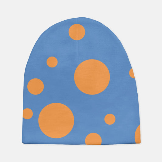 Jungle Animals Blue Pattern Baby Beanie Hat