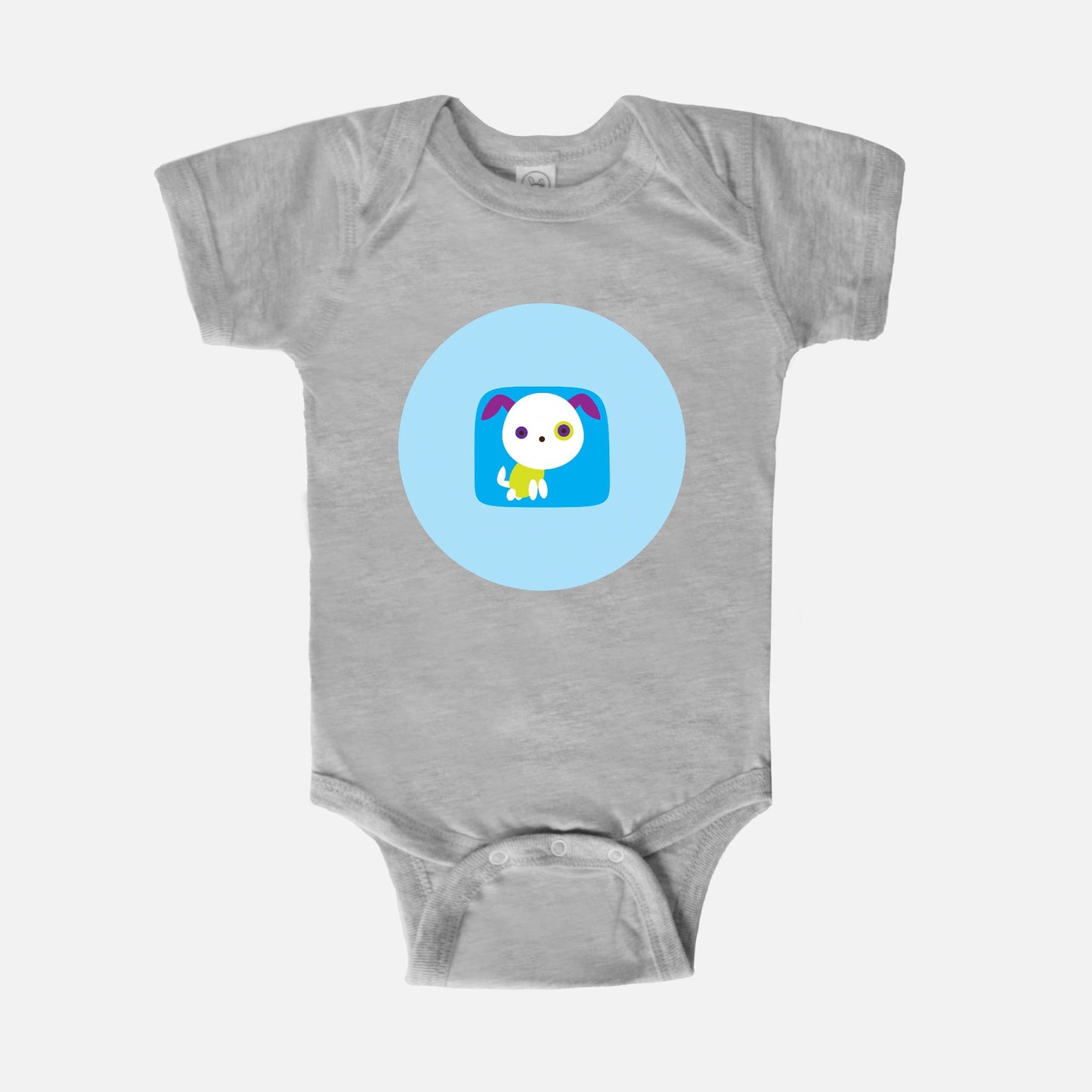 Perfect Puppy Short-Sleeve Baby Bodysuit