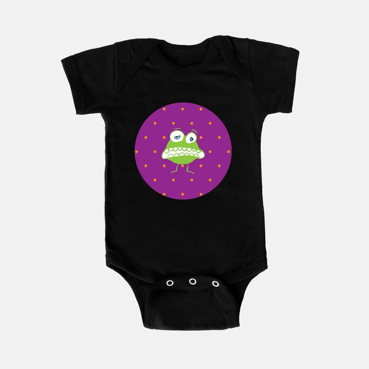 Greedy Goblin Short-Sleeve Baby Bodysuit