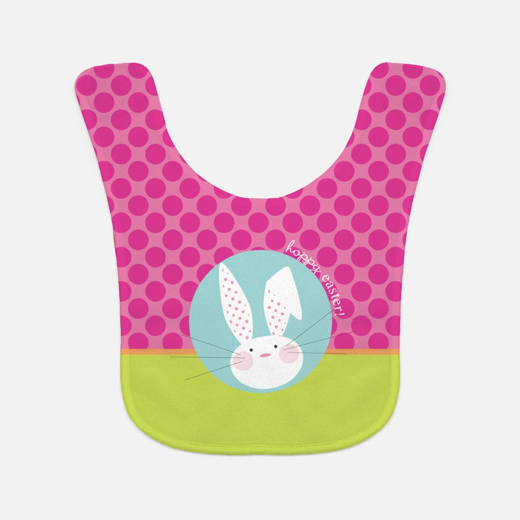 Easter Bunny Baby Bib