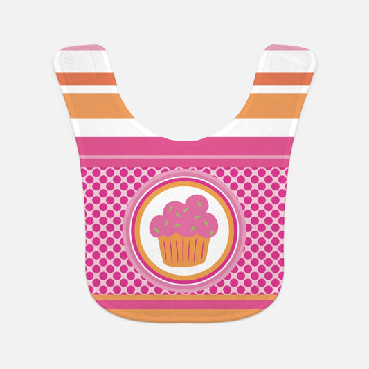 Confident Cupcake Baby Bib