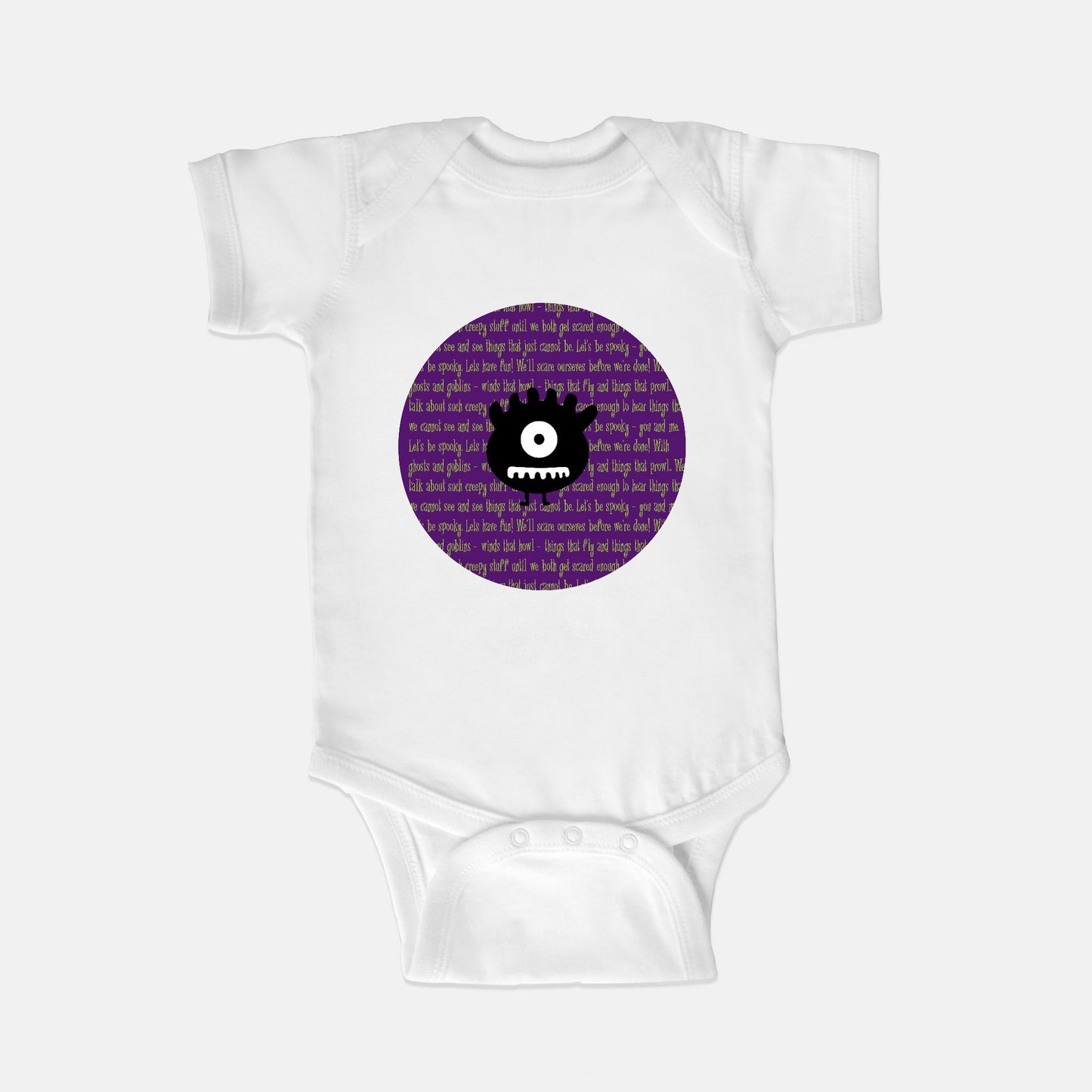 Wacky Warlock Short-Sleeve Baby Bodysuit