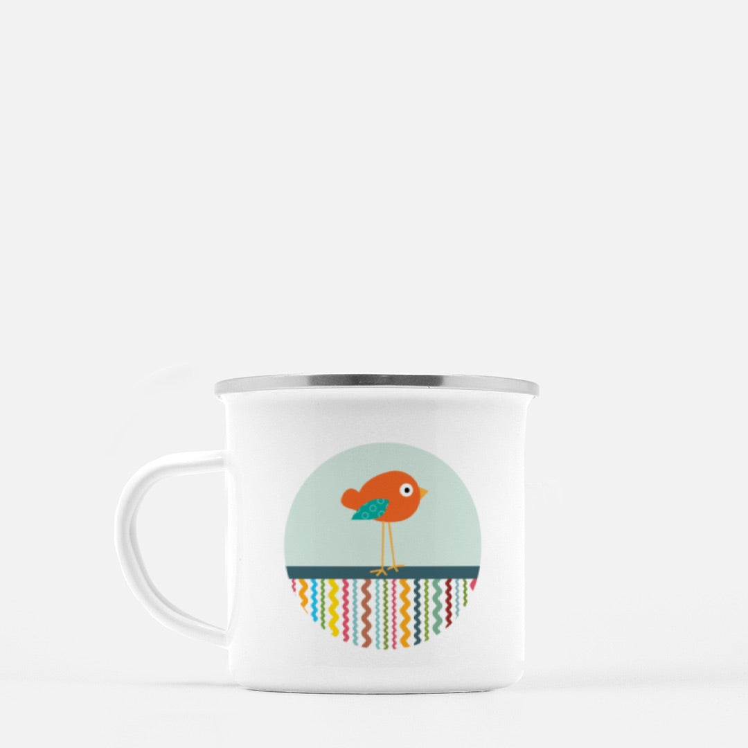 Birdie Squiggles 10-oz. Camp Mug