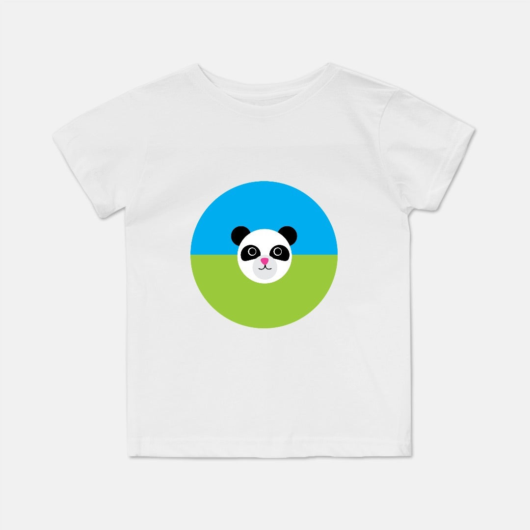 Furry Friends Panda Short-Sleeve Toddler Tee