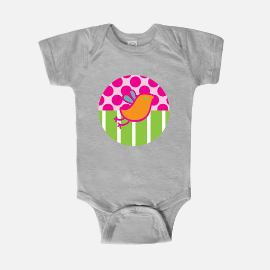 Watermelon Vibes Short-Sleeve Baby Bodysuit