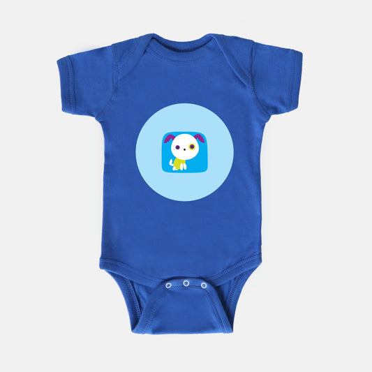 Perfect Puppy Short-Sleeve Baby Bodysuit