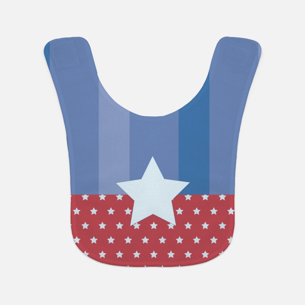 Star Spangled Baby Bib