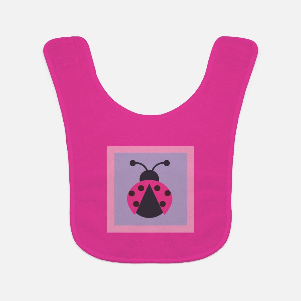 Ladybug Love Baby Bib