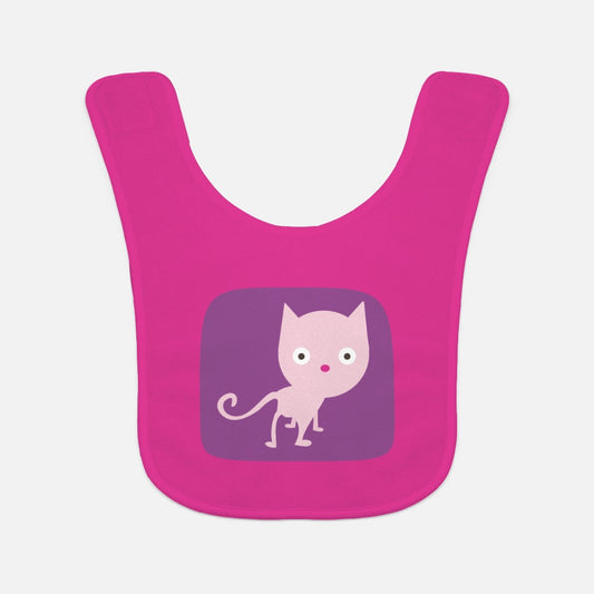 Cute Kitty Baby Bib