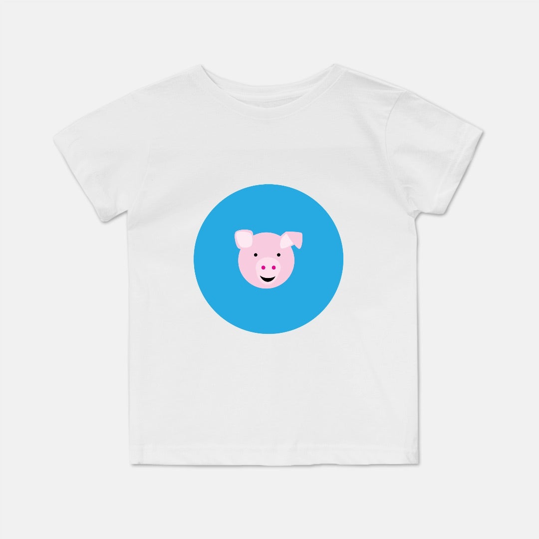 Fantastic Farm Pig Short-Sleeve Toddler Tee