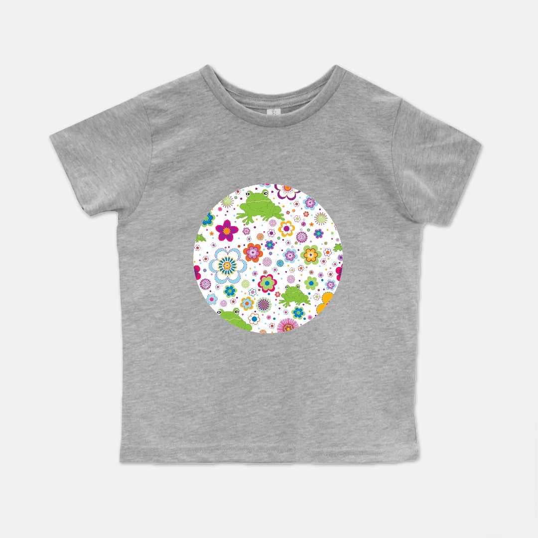 Frog Menagerie Short-Sleeve Toddler Tee