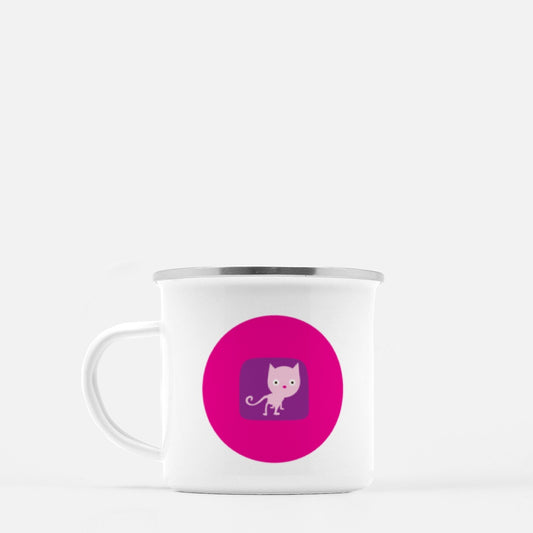 Cute Kitty 10-oz. Camp Mug