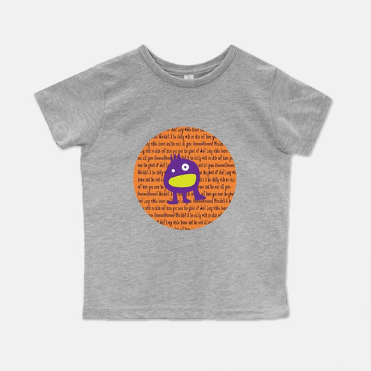 Angry Alien Short-Sleeve Toddler Tee