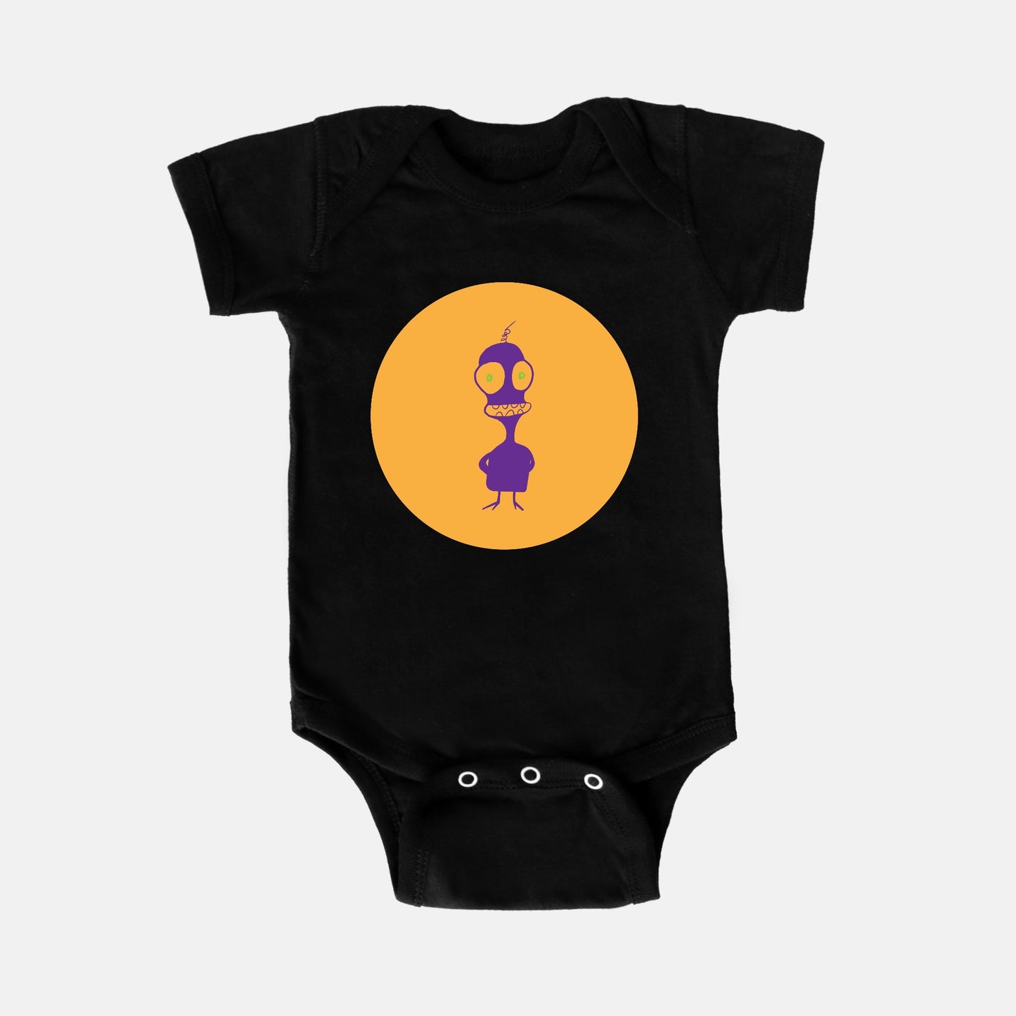 Mad Mummy Short-Sleeve Baby Bodysuit