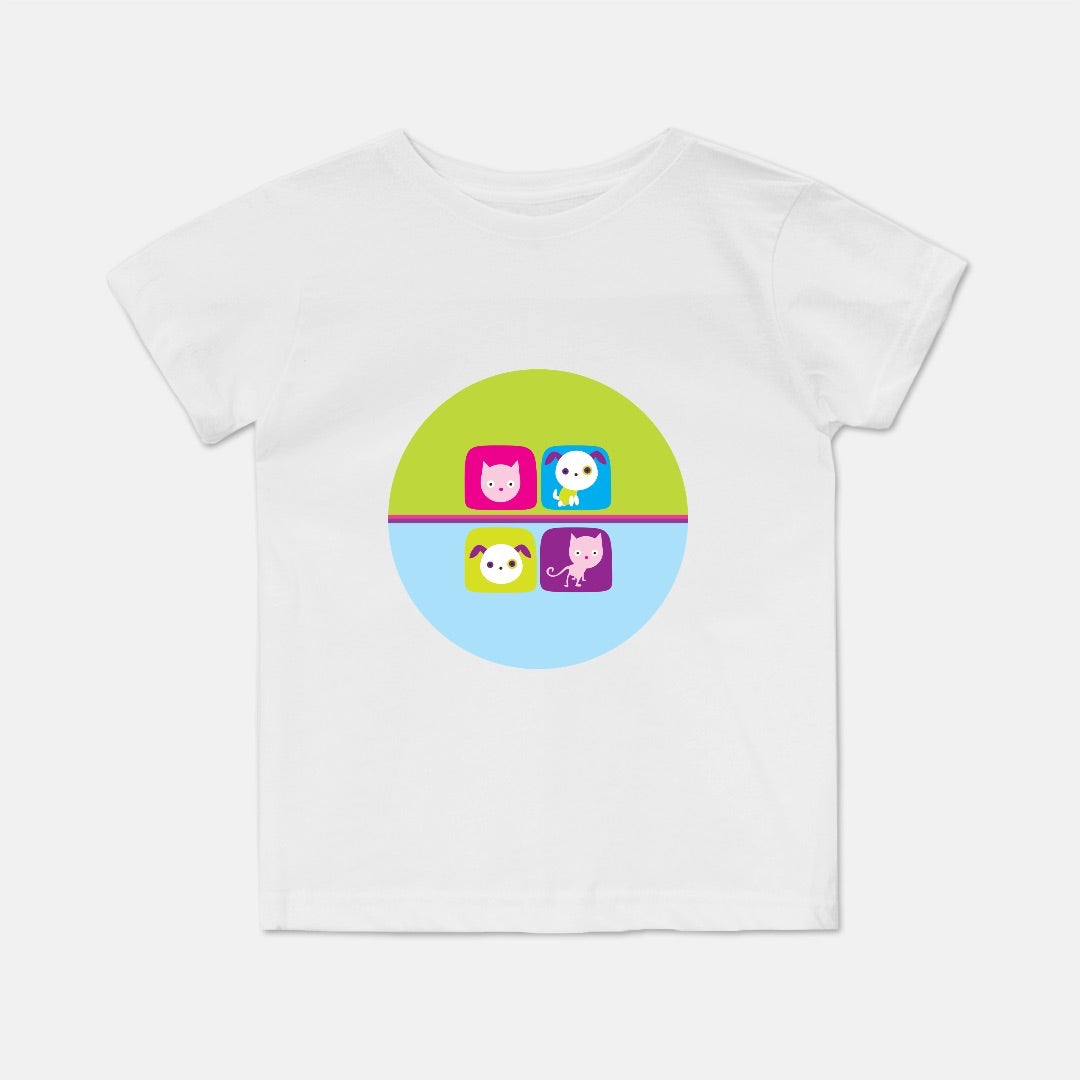 Animal Love Short-Sleeve Toddler Tee